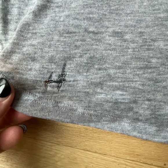 Z Supply OVERSIZED Camo Burnout Pocket Tee Size XS - Picture 10 of 13